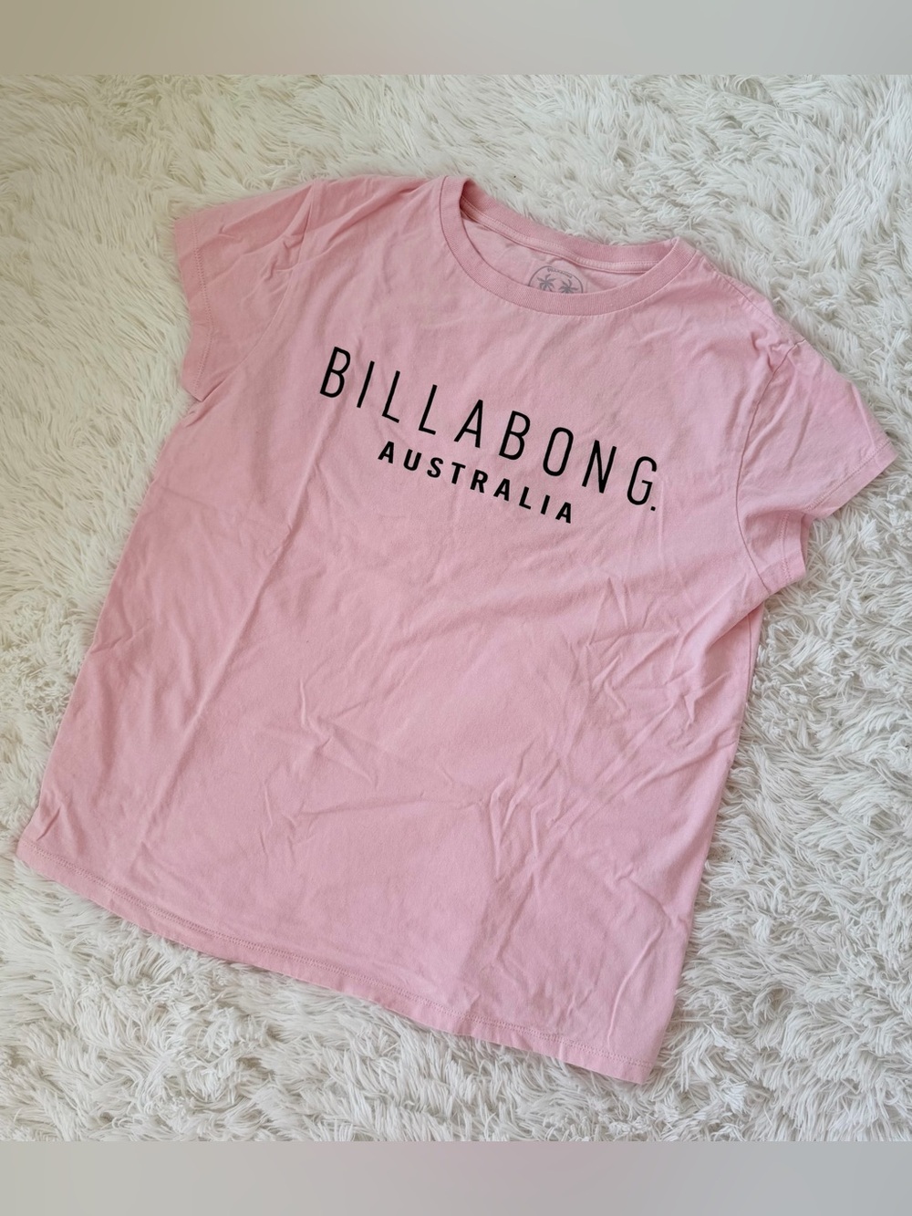 Billabong Australia Pink Logo Tee, Large (12)